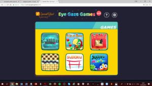 Eye Gaze Games Pilot