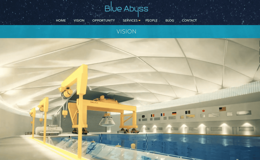Blue Abyss Vision: Visit their website