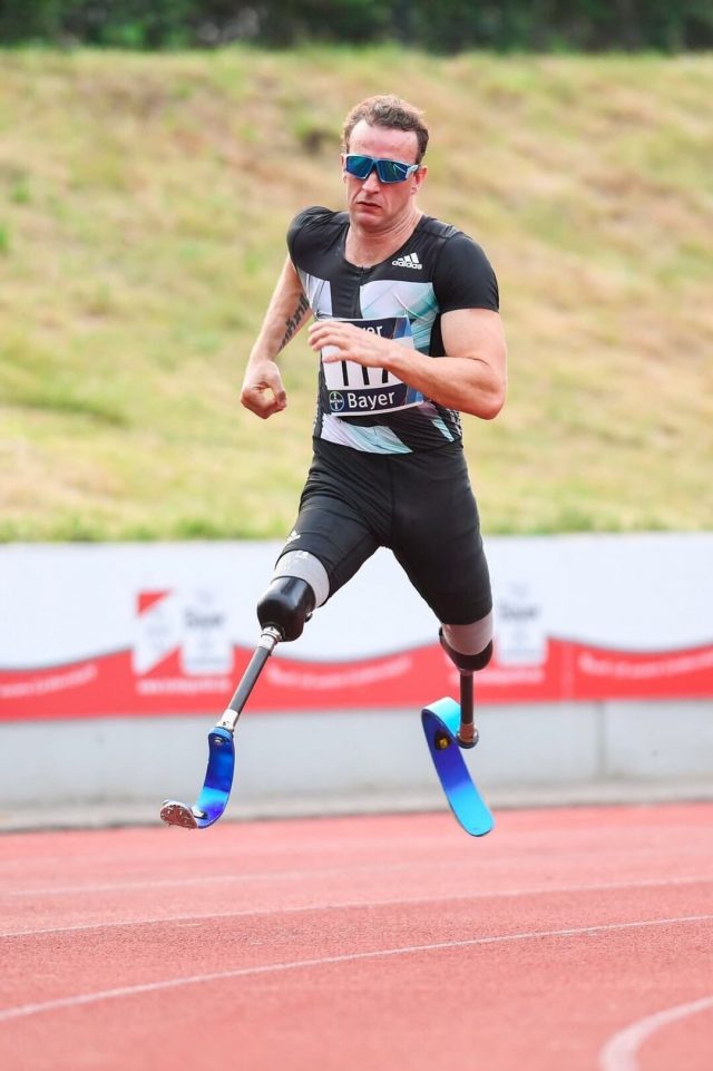 Richard Whitehead The Usain Bolt Of The Paralympics On His Way To