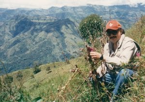 Javier Peña in the Colombian Mountains, Credit: Javier Peña