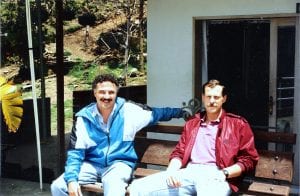 Javier Peña and Steve Murphy June 1992, Credit: Javier Peña and Steve Murphy