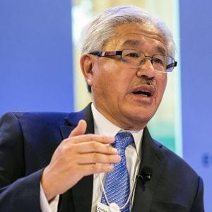 DAVOS/SWITZERLAND, 20JAN16 - Victor Dzau, President, National Academy of Medicine, USA; Global Agenda Council on the Future of the Health Sector at the Annual Meeting 2016 of the World Economic Forum in Davos, January 20, 2016. WORLD ECONOMIC FORUM/Benedikt von Loebell
