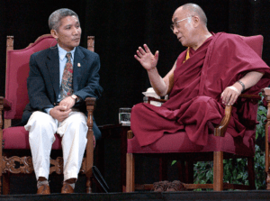 Dr Thupten Jinpa an HH Dalai Lama