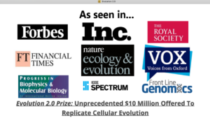 Evolution 2.0 Prize featured by these media organisations.