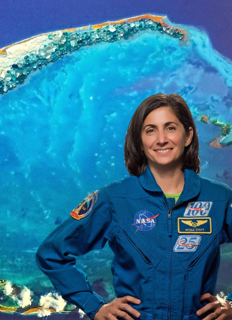 Nicole Stott, retired NASA astronaut, talks with Andrea Macdonald, founder of ideaXme.