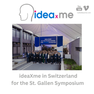 ideaXme at the St. Gallen Symposium